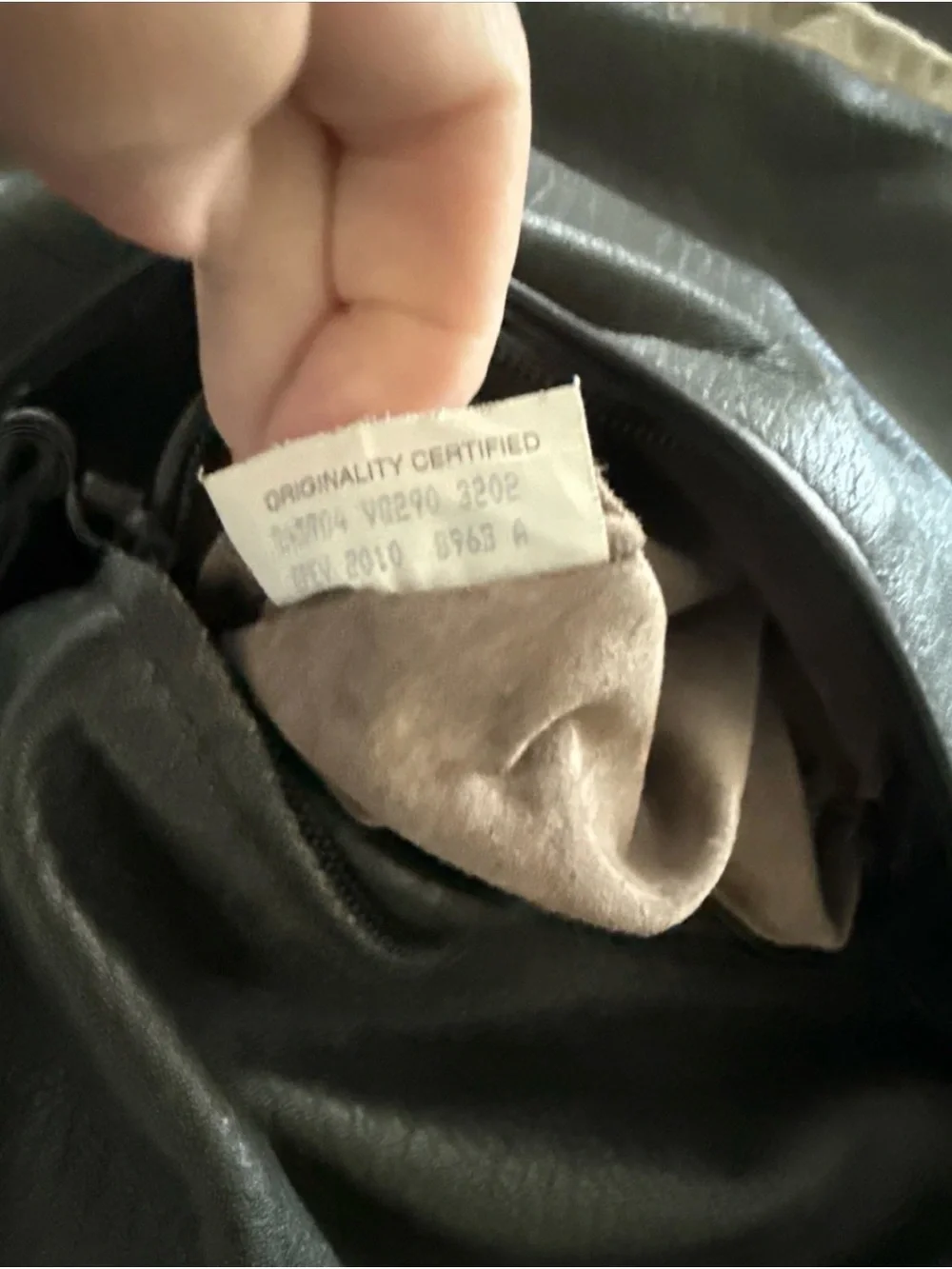 Bottega Veneta Distressed Black Leather Hobo Bag
